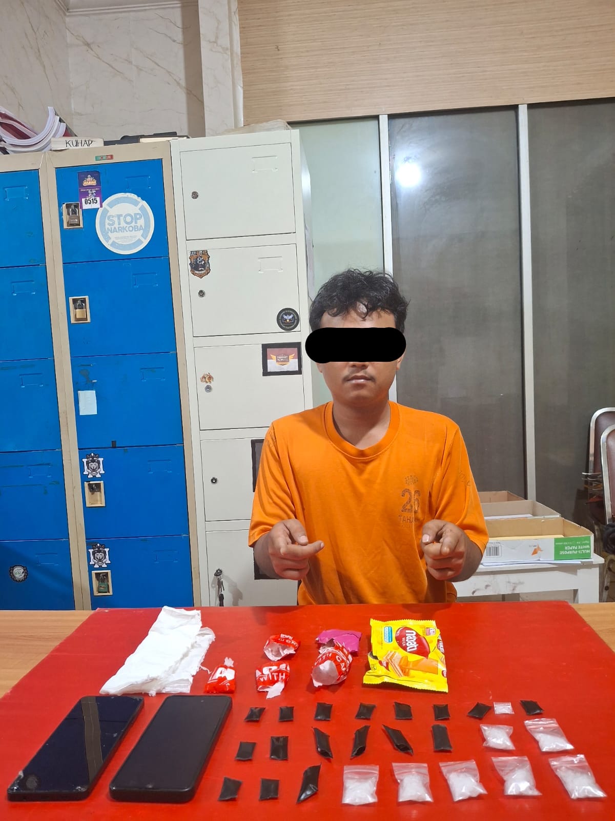 Tim Elang Kuantan Polres Kuansing Ungkap Peredaran Sabu 28,67 Gram di Pasar Taluk, Satu Pengedar Terancam Hukuman Berat