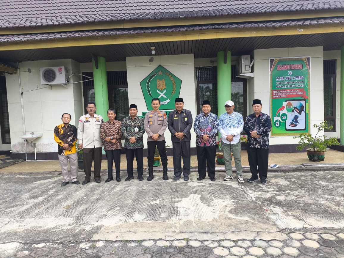 Kapolres Kuansing Silaturahmi dengan Kemenag dan FKUB, Perkuat Kerukunan dan Kamtibmas