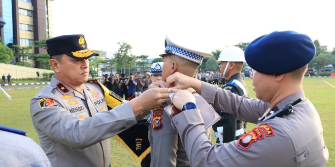 Wakapolda : Pimpin Apel Gelar Pasukan Operasi Keselamatan Lancang Kuning 2026