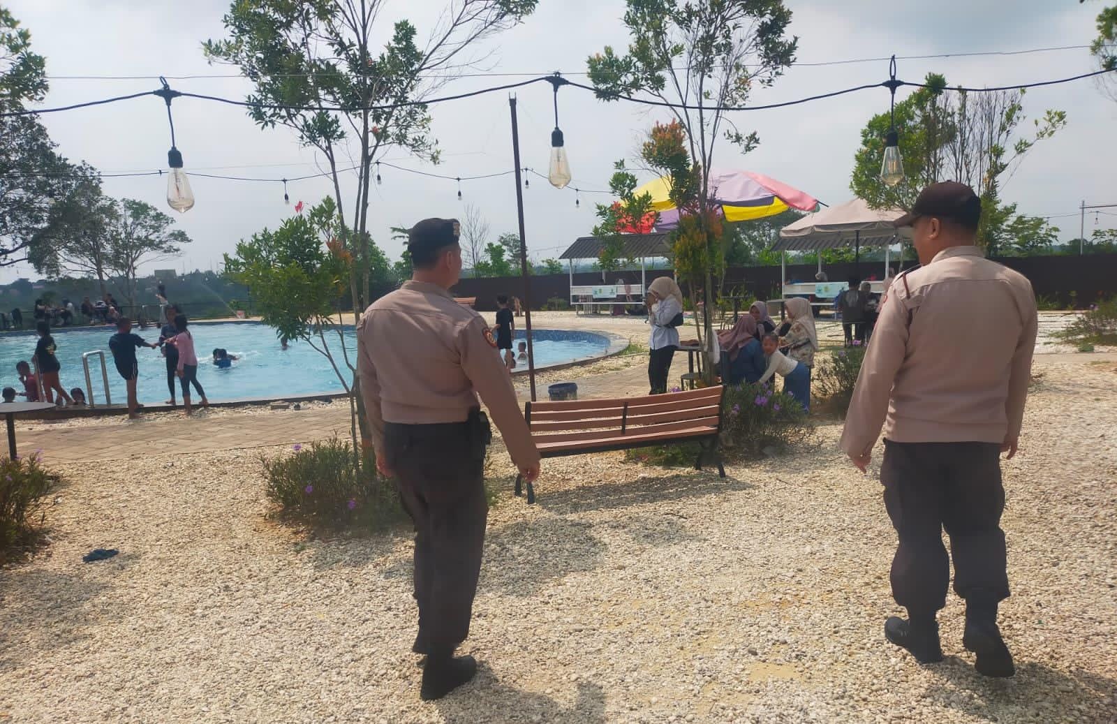 Libur Lebaran Aman, Polisi Pantau Ketat Objek Wisata di Pangkalan Kerinci