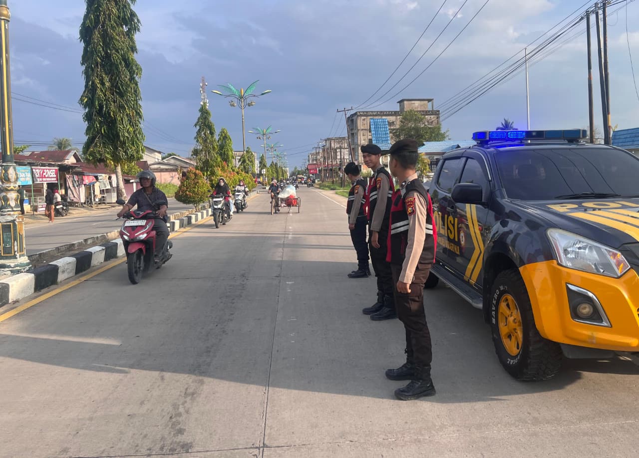 Sat Samapta Polres Inhil Gelar Patroli Perintis Presisi di Titik Rawan Kejahatan Kota Tembilahan