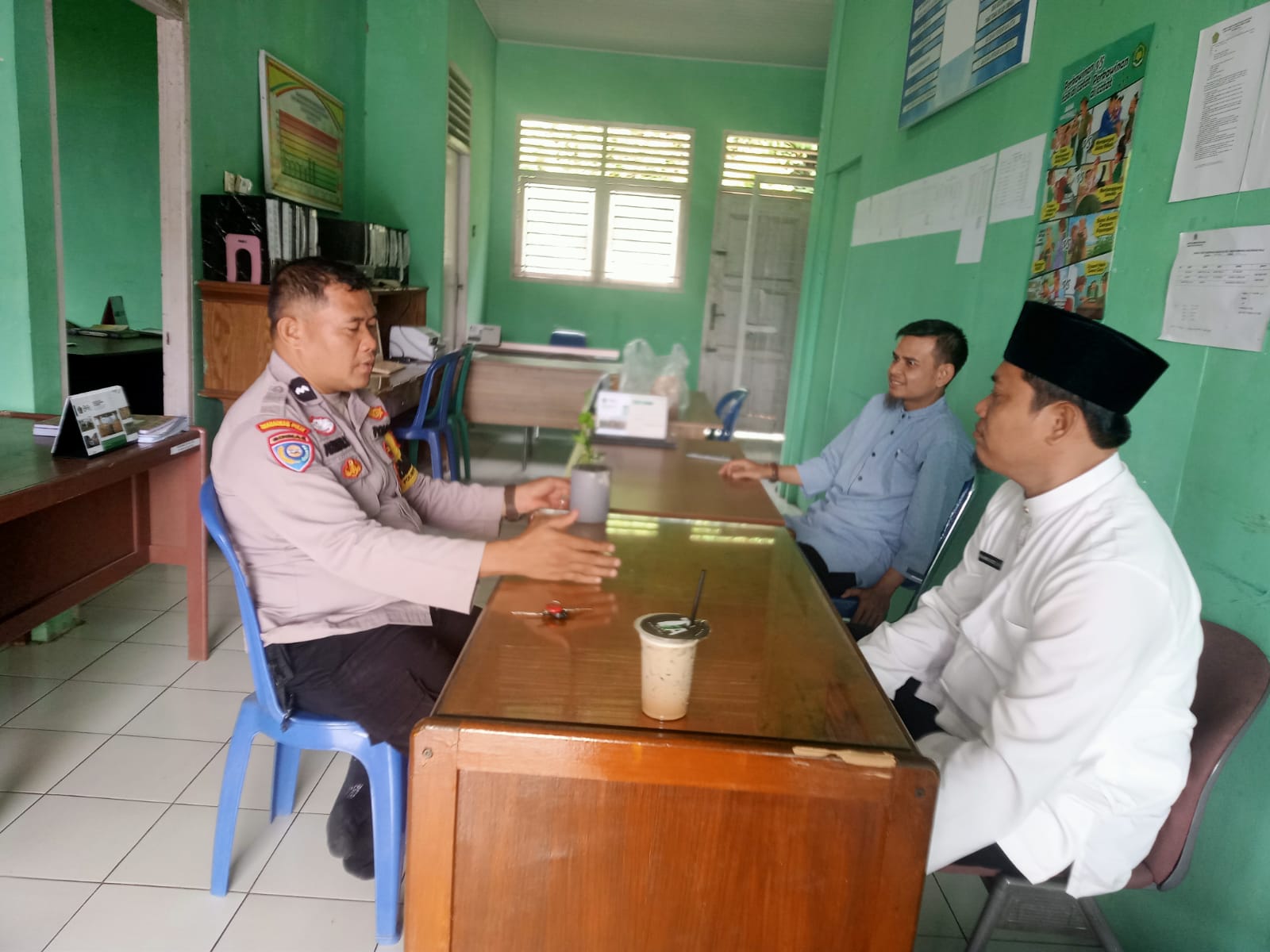 Polsek Kabun Gelar Jumat Curhat, Ajak Lintas Sektoral Jaga Kamtibmas dan Cegah Gangguan Sosial