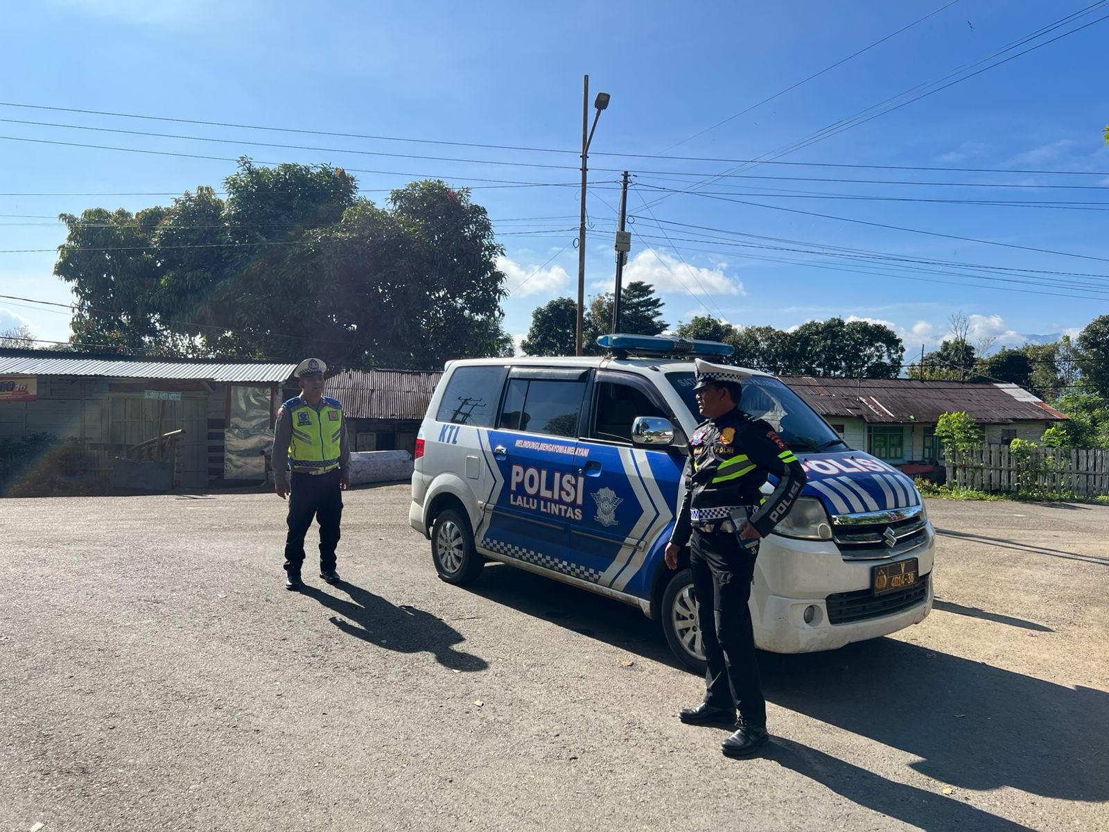 Libur Usai, Pengamanan Tetap Maksimal: Polres Pagar Alam Siaga di Kawasan Wisata Gunung Dempo