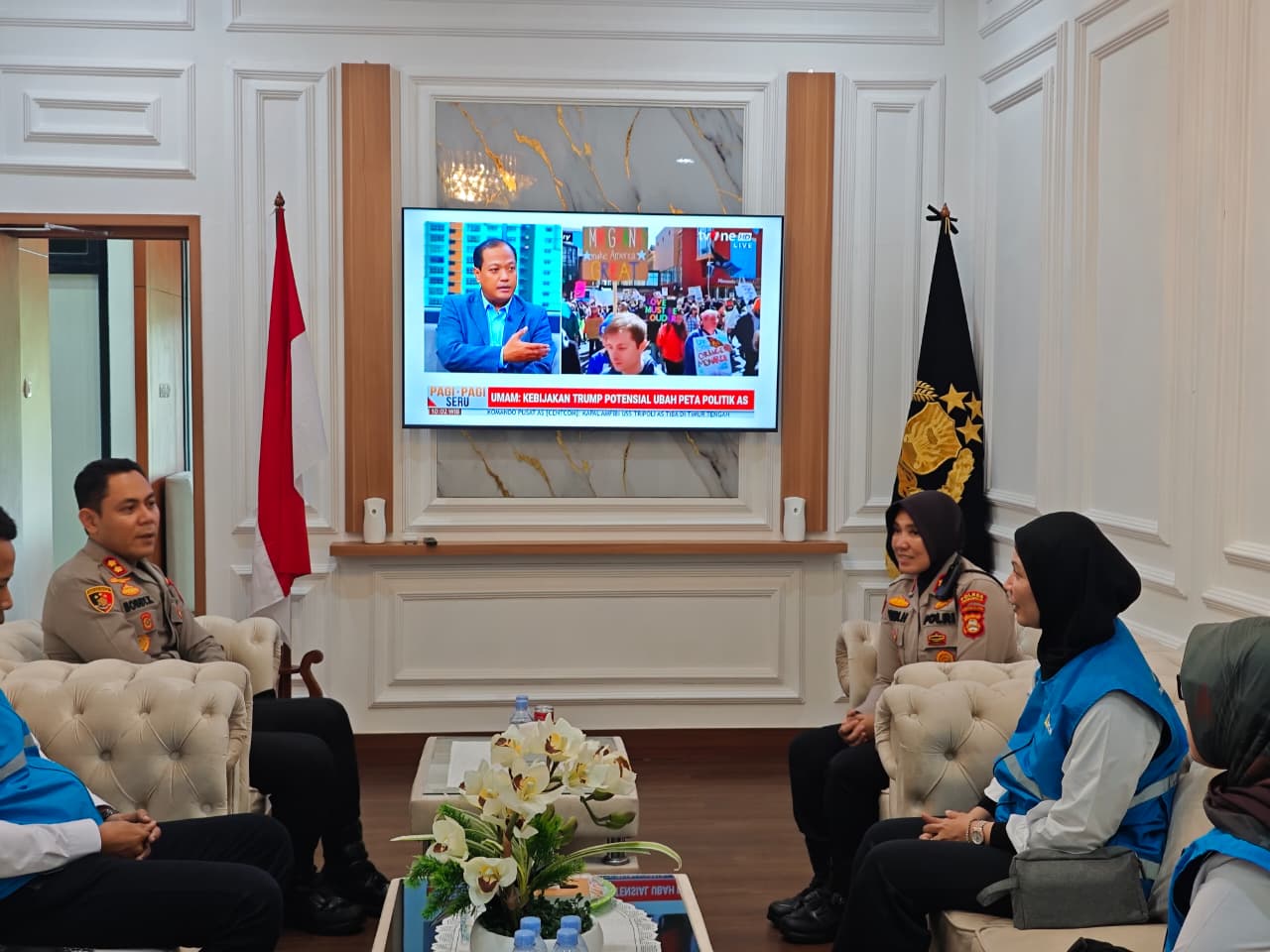 Perkuat Sinergi, KA PLN dan UP3 Silaturahmi Bersama Kapolres Prabumulih