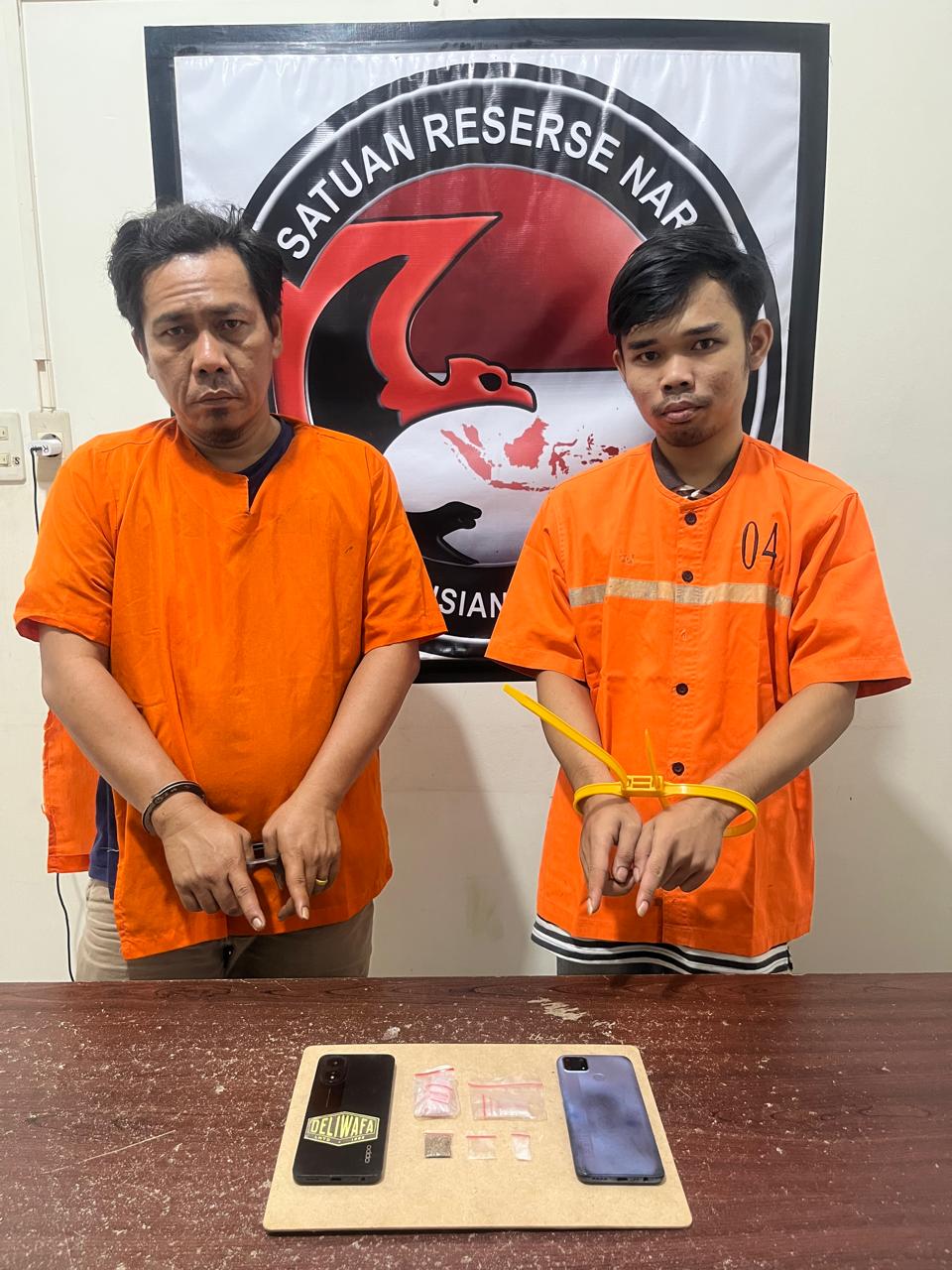 Miliki Sabu dan Ganja, Dua Pria di Mandau Diciduk Dini Hari