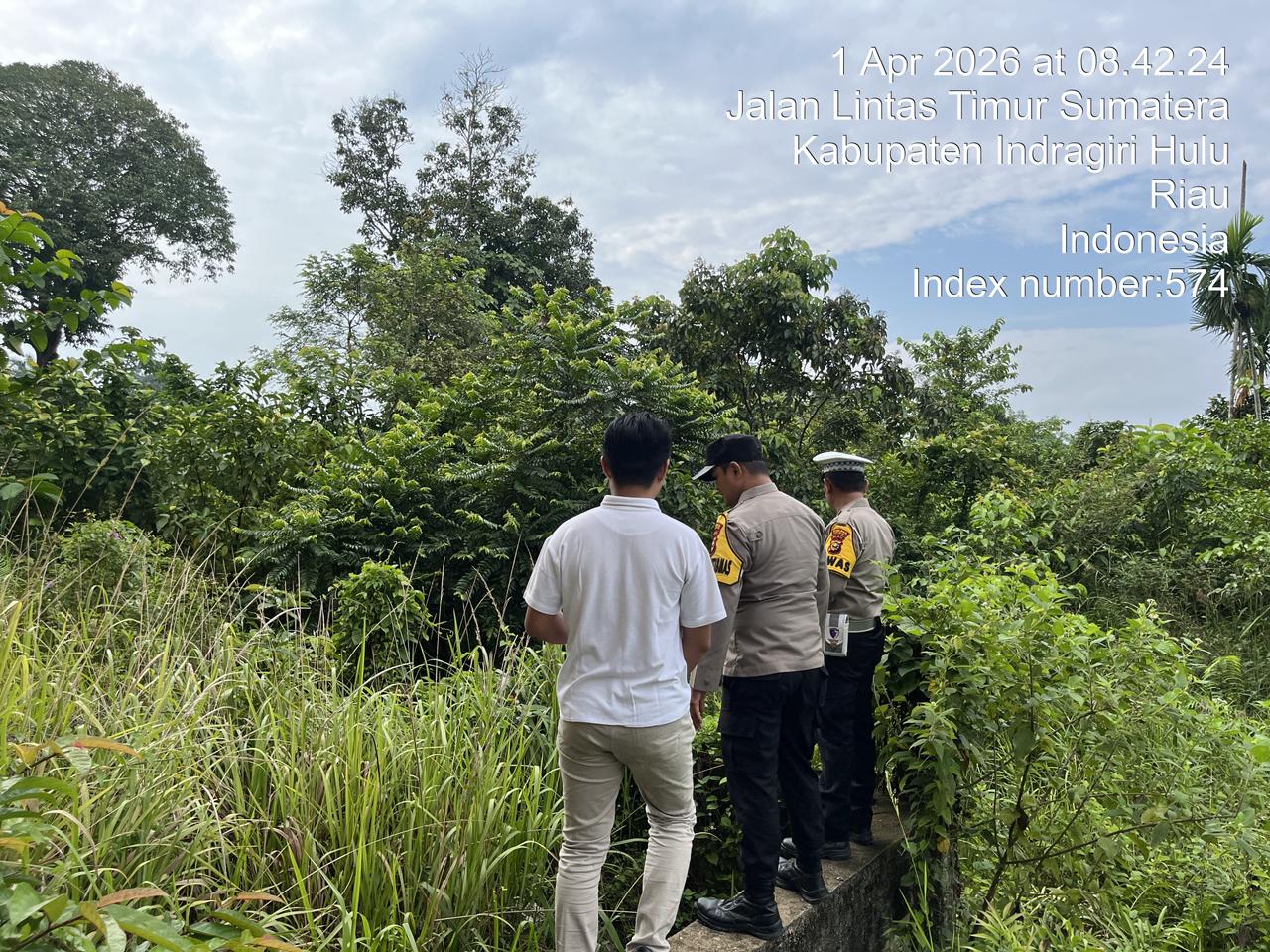 Polsek Seberida Intensifkan Patroli Karhutla, Lahan Warga Pangkalan Kasai Terpantau Aman