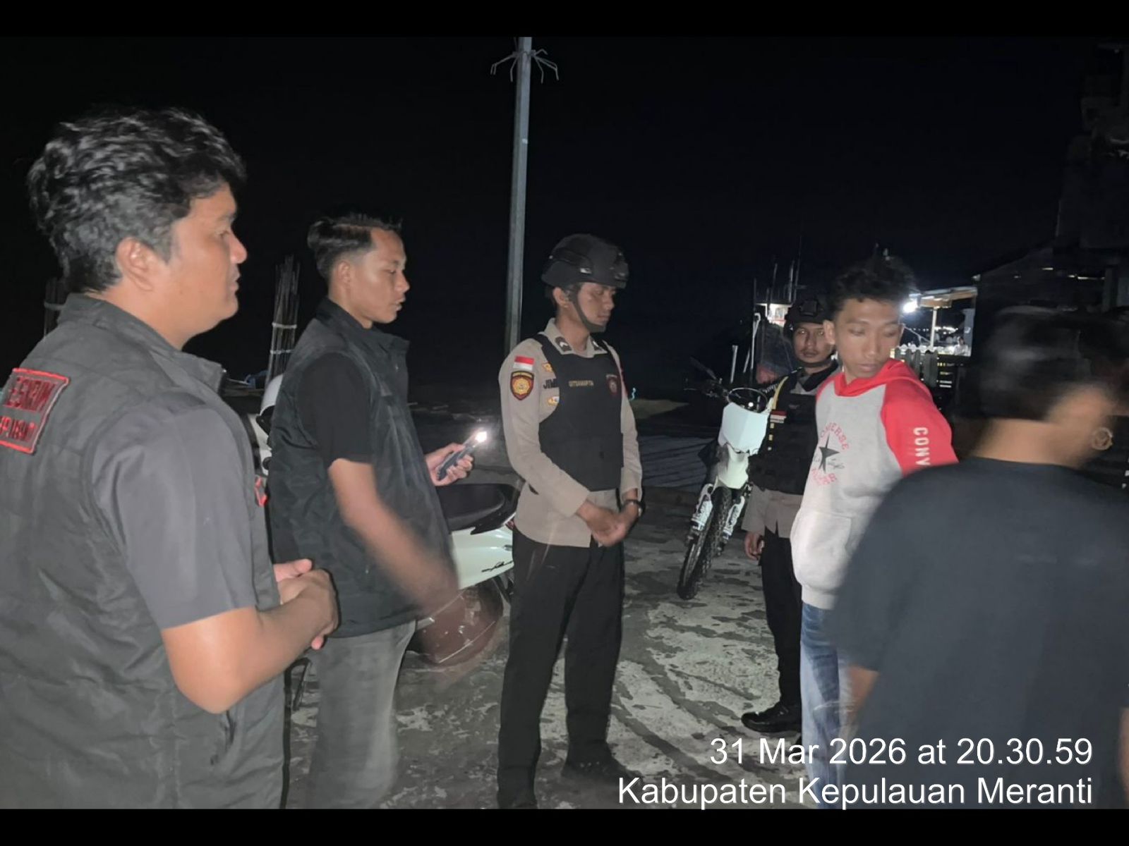 Polres Kepulauan Meranti Intensifkan Patroli Antisipasi Premanisme dan Geng Motor