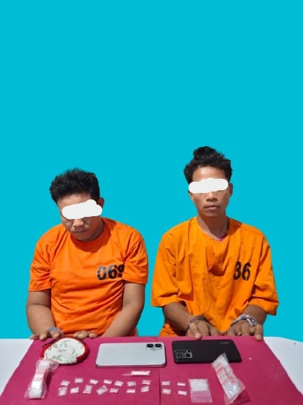 Tersangka Narkotika di Pelalawan Dibekuk, 19 Paket Sabu Disita