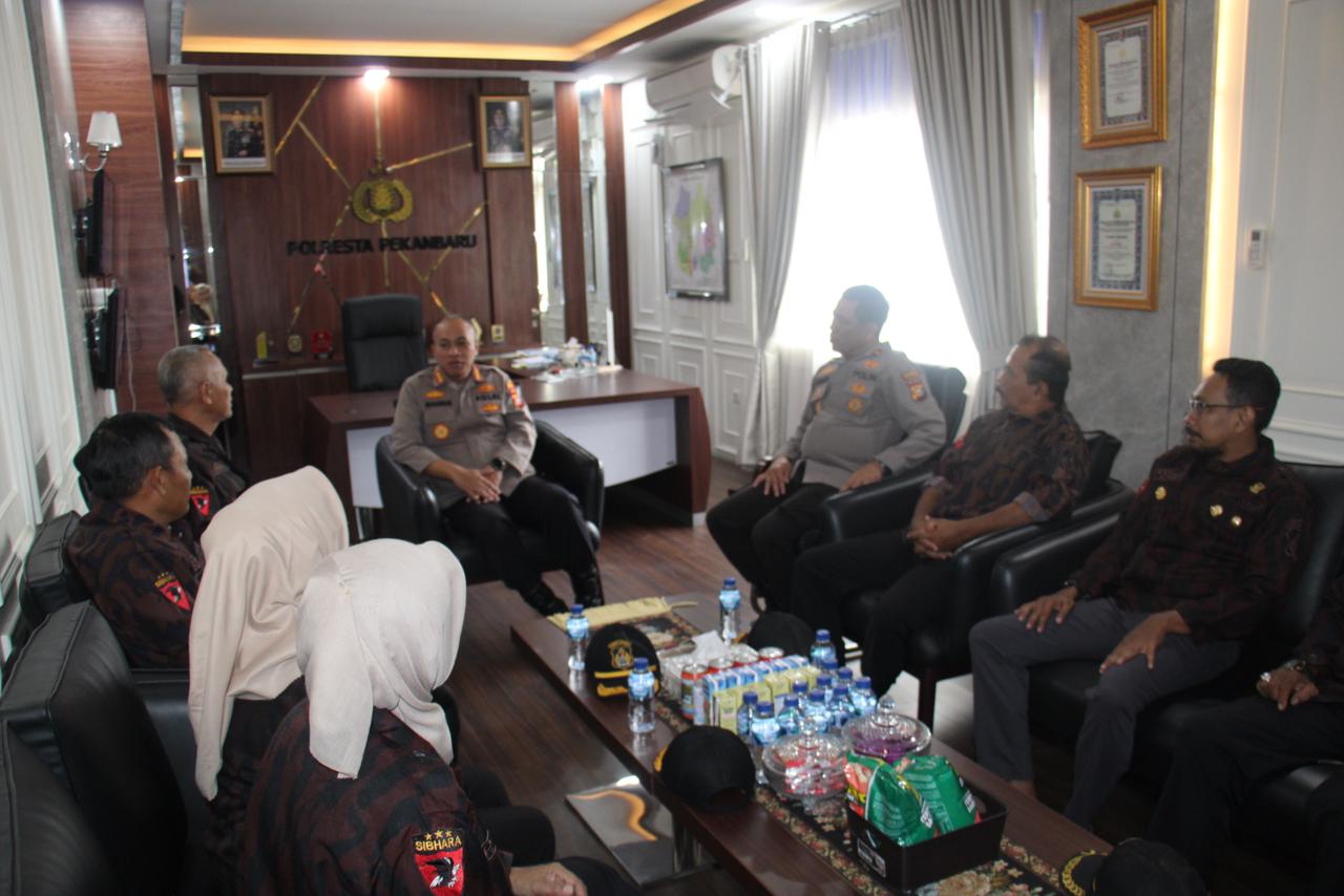 Silaturahmi Kapolresta Pekanbaru Bersama KBPPP Perkuat Sinergitas dan Kamtibmas