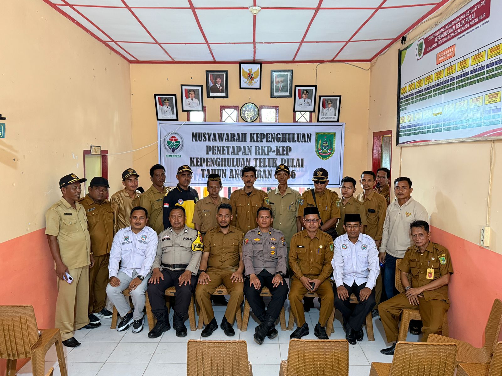 POLSEK PANIPAHAN GELAR GIAT COOLING SYSTEM DI TELUK PULAI, CIPTAKAN KAMTIBMAS KONDUSIF
