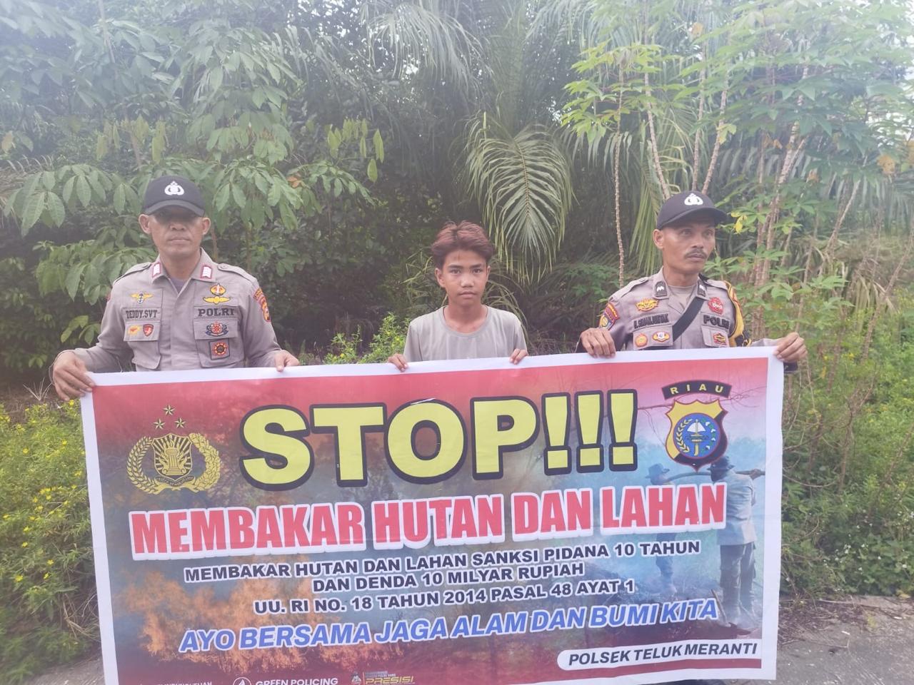 Penyebaran Maklumat Kapolda Riau Digencarkan Polsek Teluk Meranti