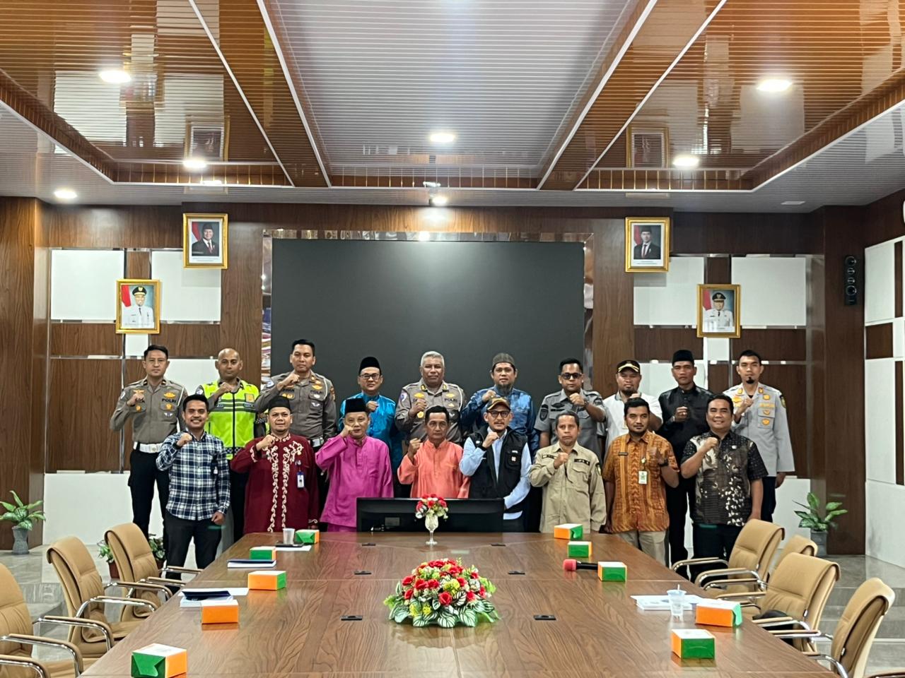 Rapat Koordinasi Penutupan Jembatan Sei Mesjid, Ditlantas Polda Riau Dorong Sinergi Pengaturan Lalu Lintas