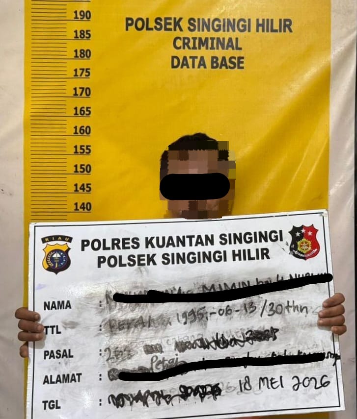 Polsek Singingi Hilir Berhasil Ungkap Kasus Pengeroyokan, Satu Pelaku DPO Diamankan