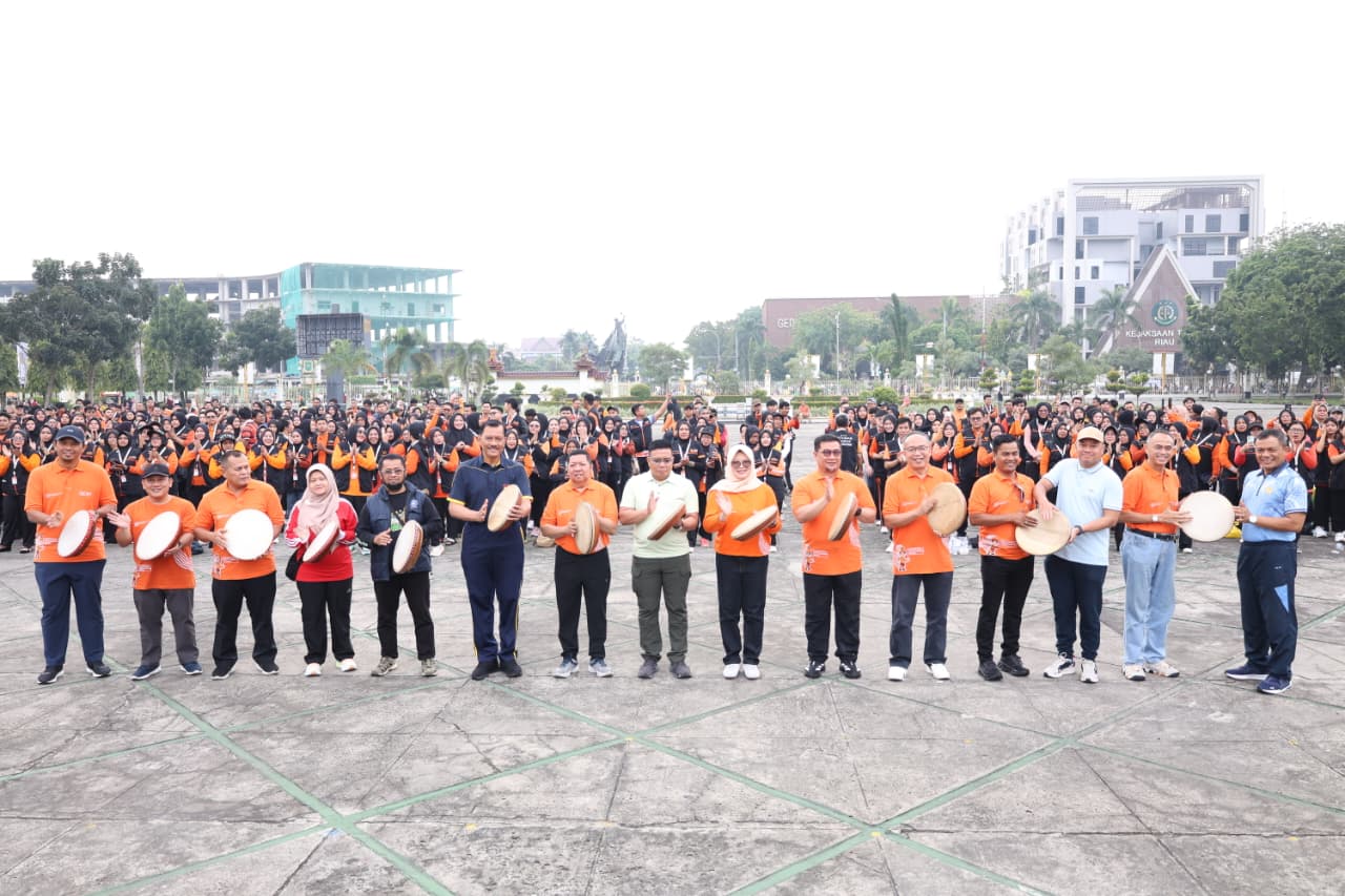 Kabid Humas Polda Riau Hadiri Pencanangan Pendataan Sensus Ekonomi 2026 di Kantor Gubernur Riau