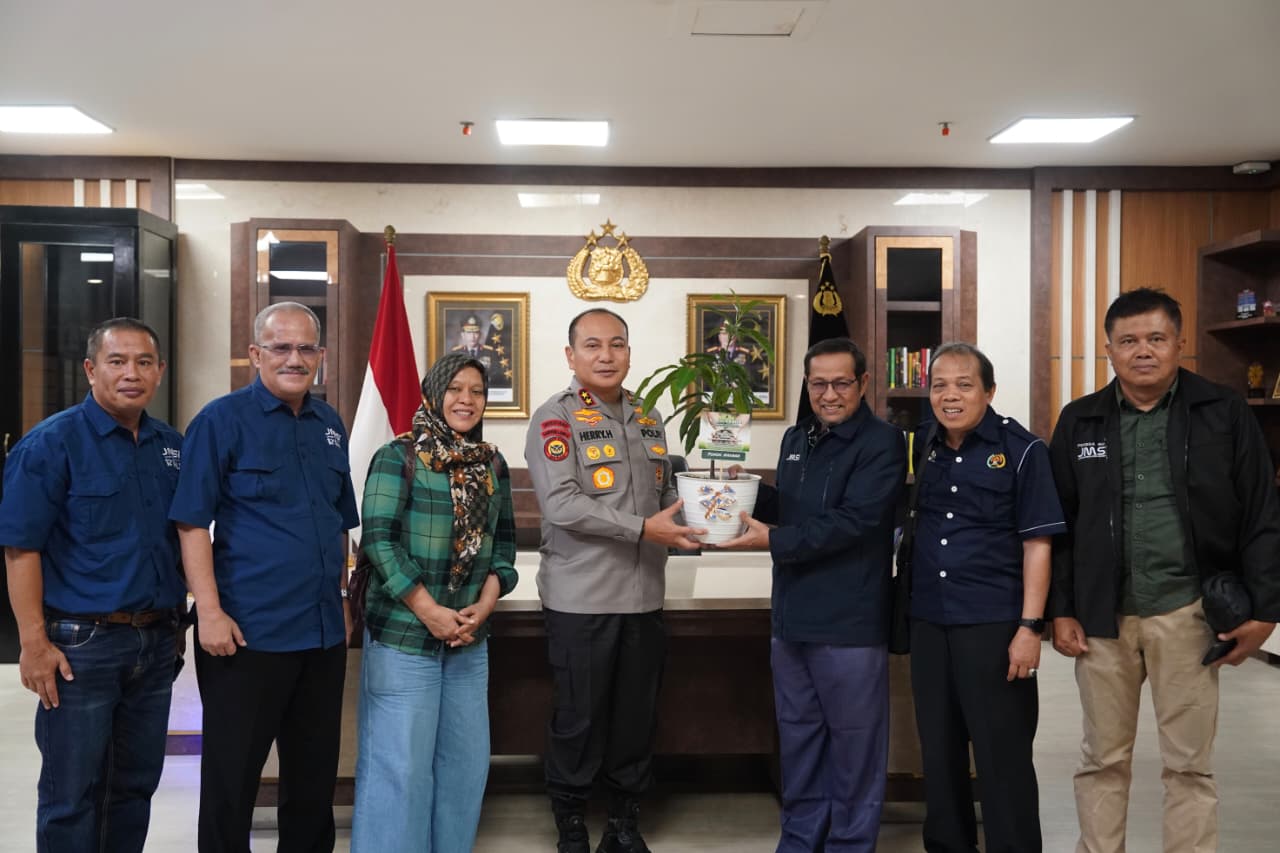 Kapolda Riau Terima Audiensi JMSI Riau, Perkuat Sinergi Kepolisian dan Media Siber