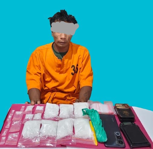 Gerebek Tengah Malam: Sat Resnarkoba Polres Pelalawan Amankan 500 Gram Sabu di Pangkalan Kuras