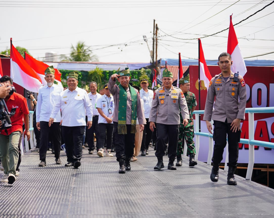 Kapolri Resmikan Jembatan Merah Putih Presisi di Dumai, Perkuat Konektivitas dan Dorong Kesejahteraan Masyarakat