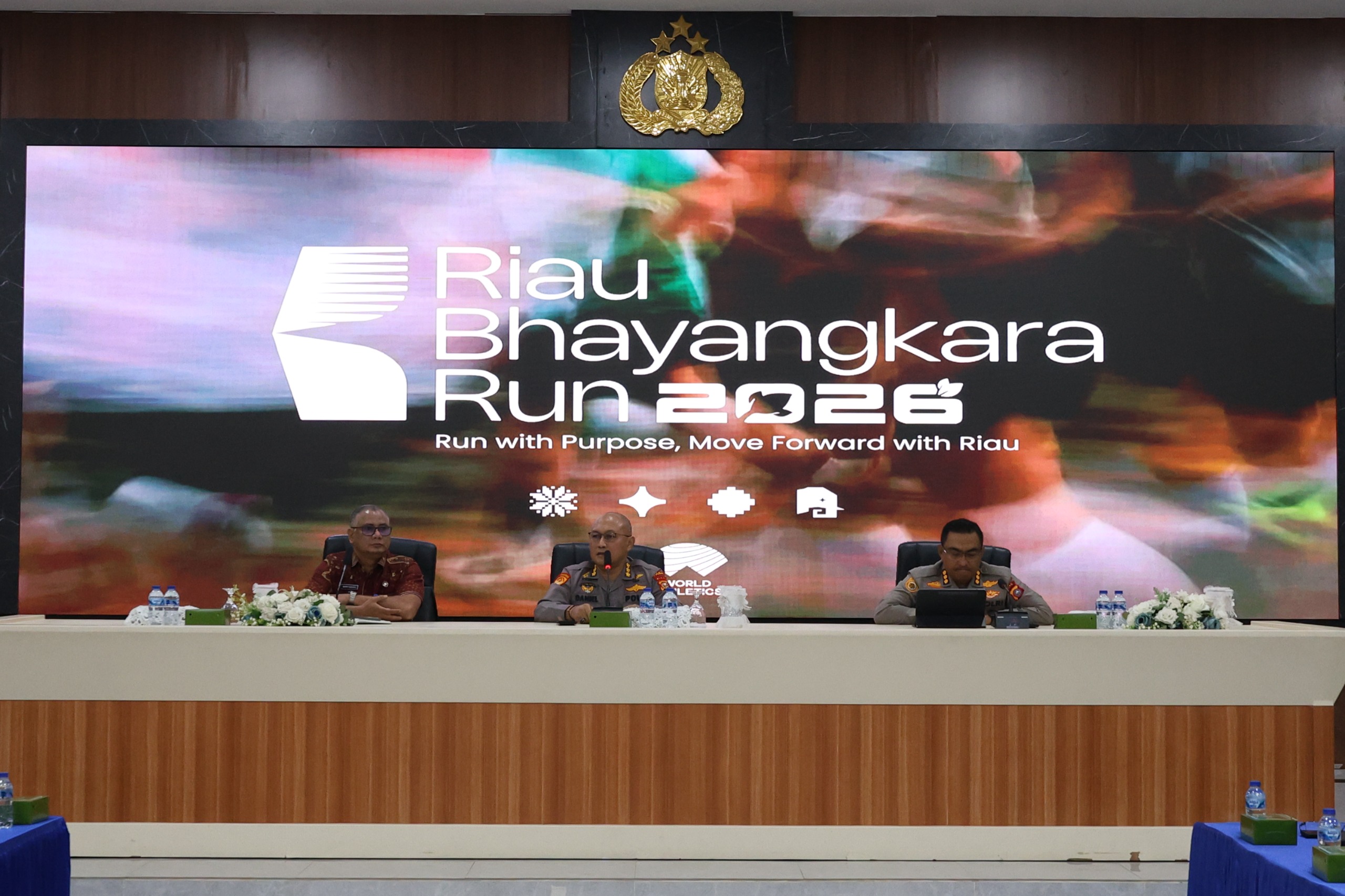 Polda Riau Matangkan Persiapan Riau Bhayangkara Run 2026 Bersama Pemerintah Daerah