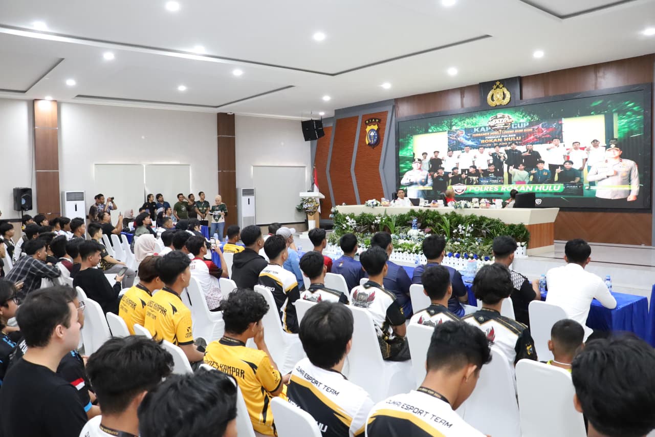 Polda Riau Gelar Turnamen E-Sport Kapolda Cup Road to Kapolri Cup 2026, Siapkan Talenta Muda Berprestasi