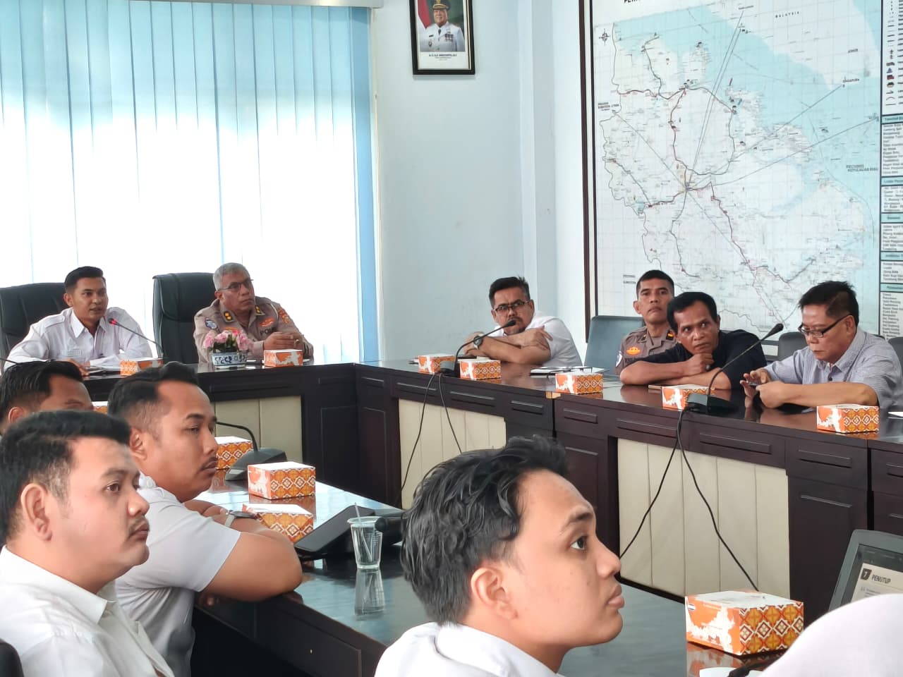 Pembatasan Truk Bertonase Besar di Air Molek Mulai Dibahas, Ditlantas Polda Riau Tekankan Pemasangan Portal Harus Berdasarkan Regulasi