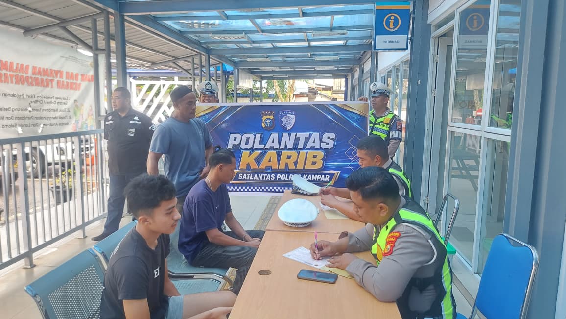 Bayar Pajak Kendaraan Kini Lebih Mudah, Satlantas Polres Kampar Ajak Masyarakat Manfaatkan Program Pemutihan