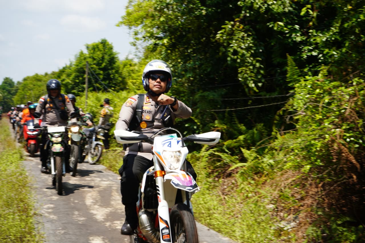 Jelang Patroli Karhutla Kapolda Riau, Kapolres Meranti Perkuat Pencegahan hingga Tingkat Desa
