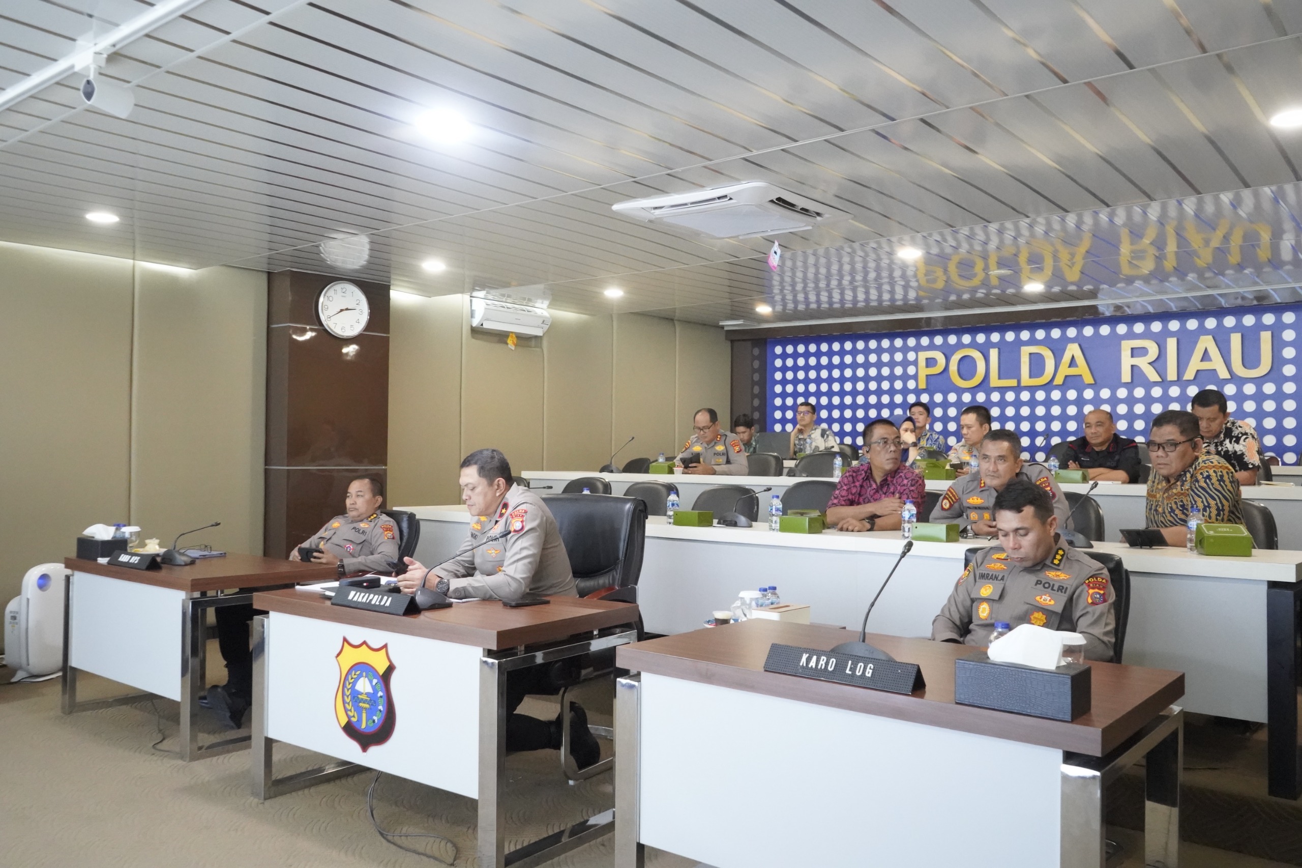 Polda Riau Pantau Situasi Kamtibmas Jelang HUT ke-81 RI