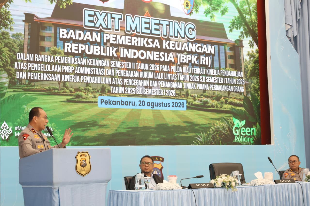 Polda Riau Tegaskan Tindak Lanjut Temuan BPK RI untuk Perkuat Tata Kelola dan Akuntabilitas