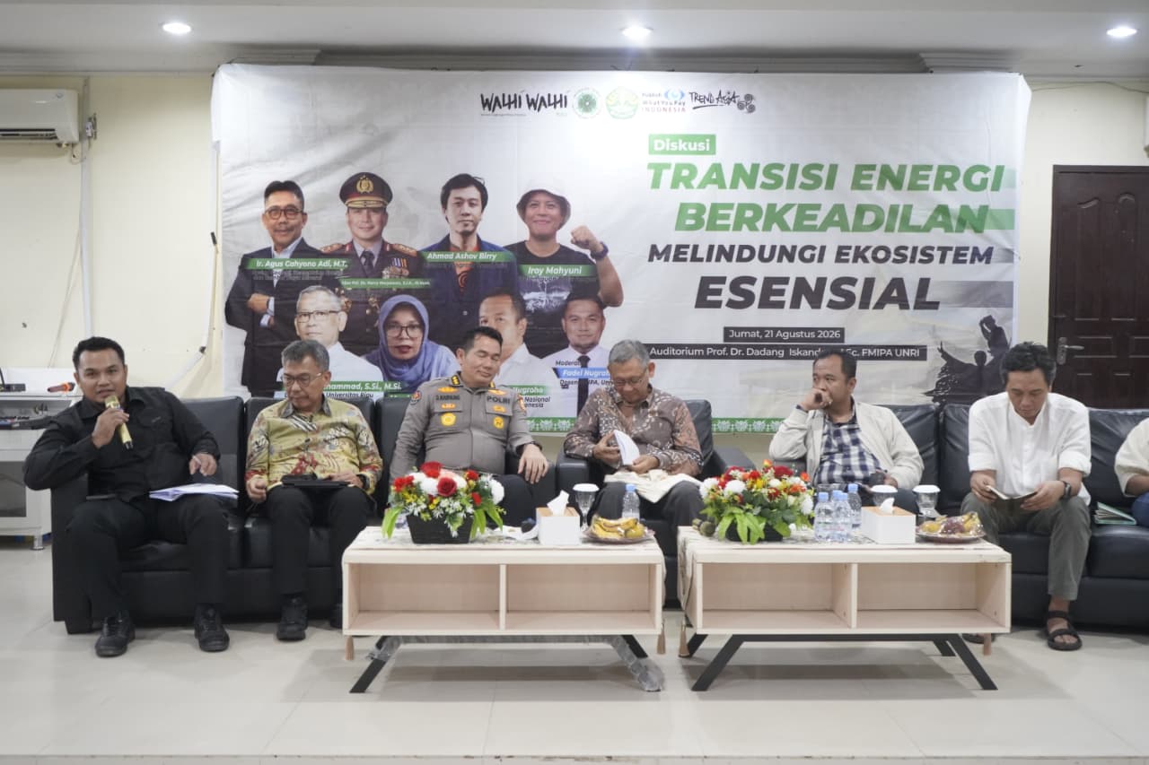 Polda Riau Dorong Transisi Energi Berkeadilan untuk Lindungi Ekosistem Esensial