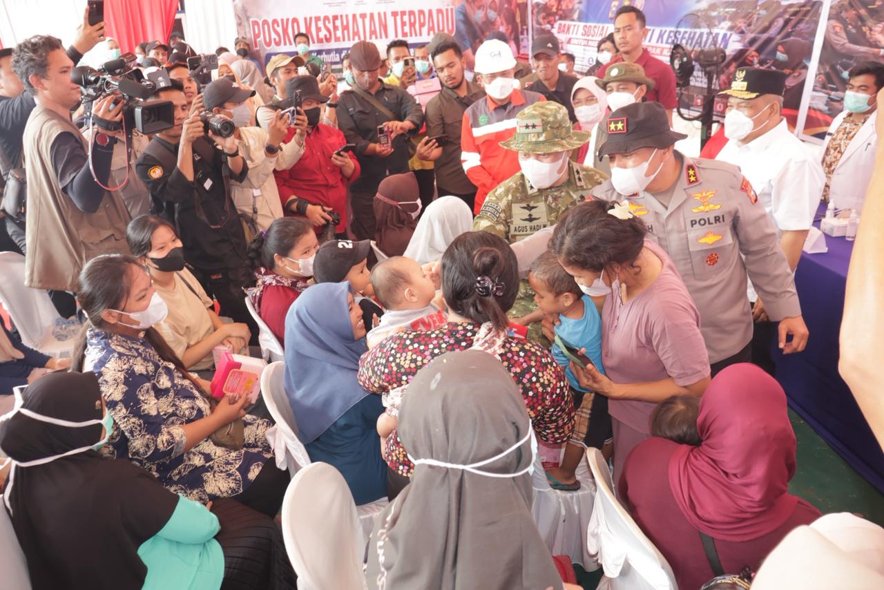 Menteri Kehutanan RI Tinjau Lokasi Karhutla dan Gelar Bakti Kesehatan di Ukui Pelalawan