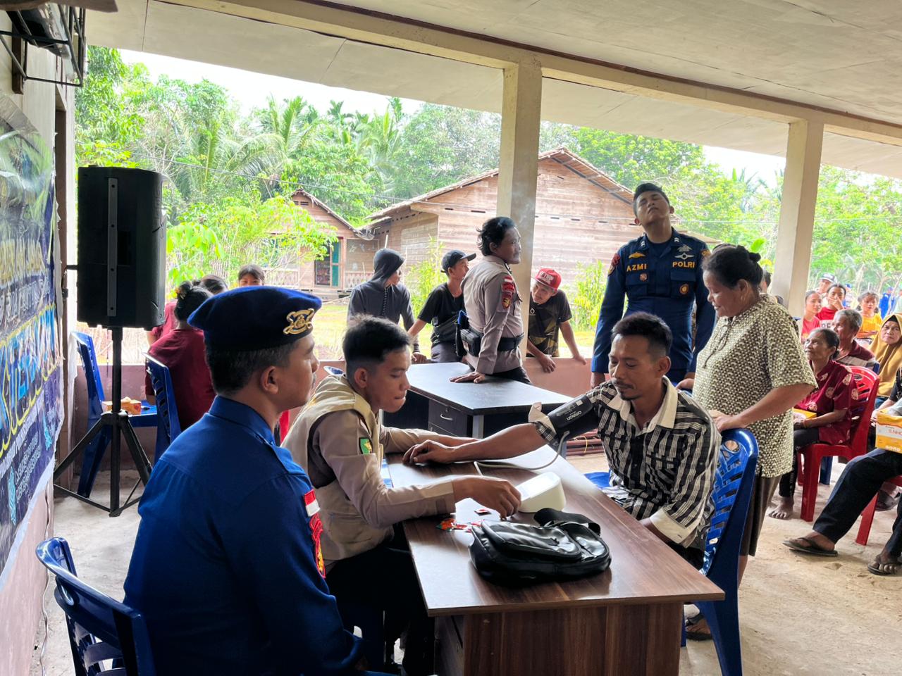 Program JALUR Polairud Meranti Bawa Bantuan hingga Pesan Pilkades dan Karhutla