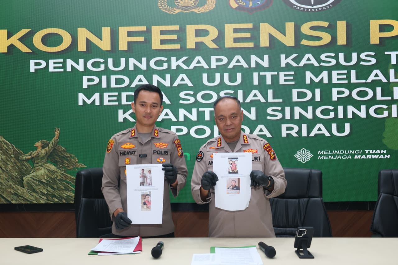 Polres Kuansing Tetapkan PS sebagai Tersangka Kasus ITE, Polisi Tekankan Pentingnya Menjaga Kerukunan