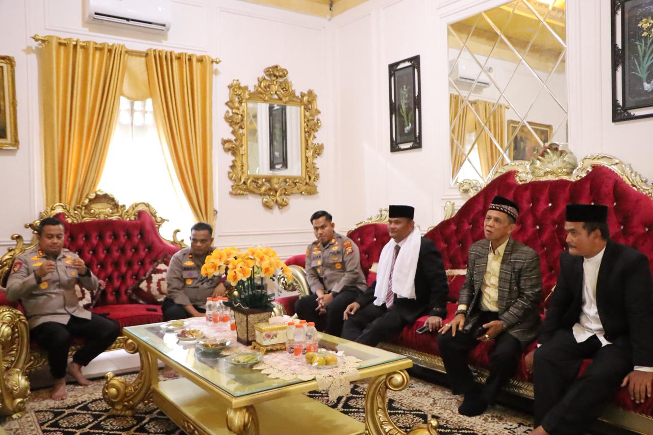 Kapolres Rohil Bangun Komunikasi dengan Tokoh Agama dan Tokoh Masyarakat di Bagan Sinembah