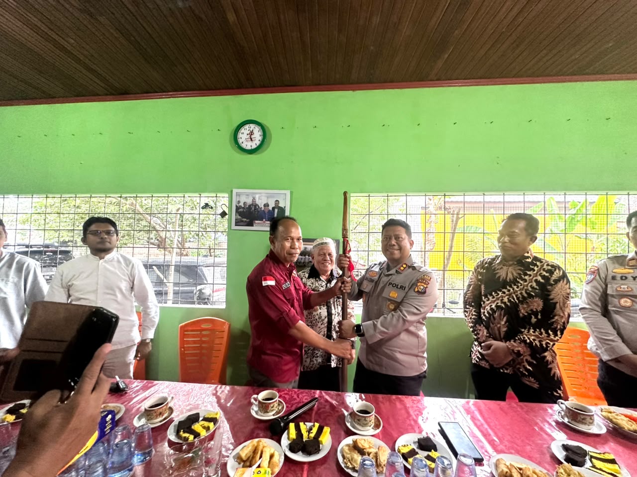PAMIT TUGAS, KAPOLRES PELALAWAN SILATURAHMI KE FPK: TERIMA KASIH JAGA KEBHINEKAAN DI PELALAWAN