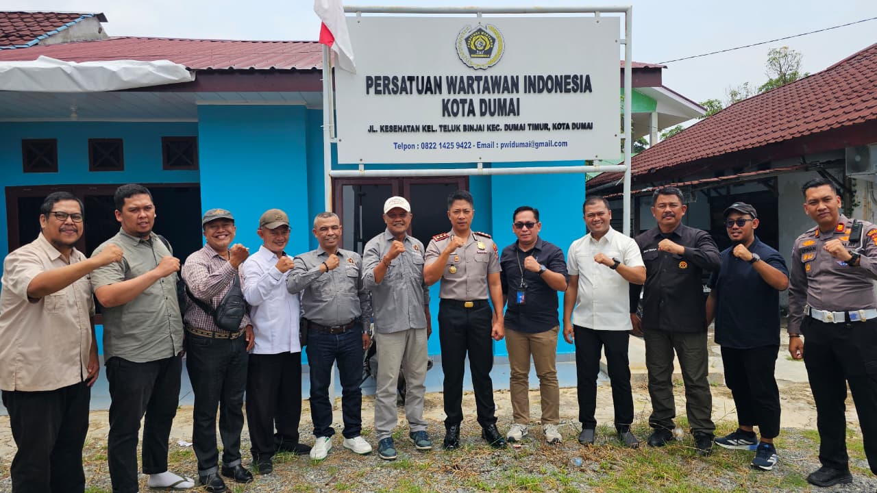 Kapolres Dumai Perkuat Sinergitas dengan PWI Kota Dumai, Dorong Komunikasi dan Kolaborasi yang Harmonis