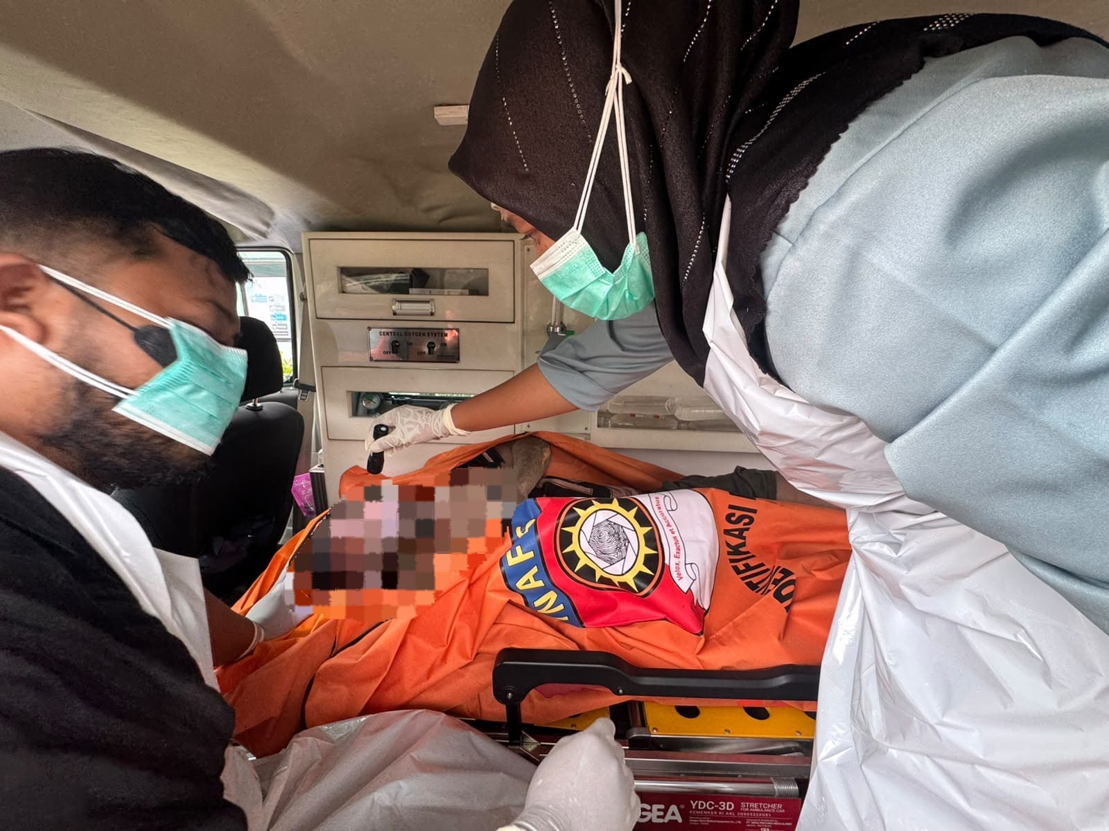 Polsek Singingi Tangani Penemuan Pria Meninggal di Rawa Desa Kebun Lado
