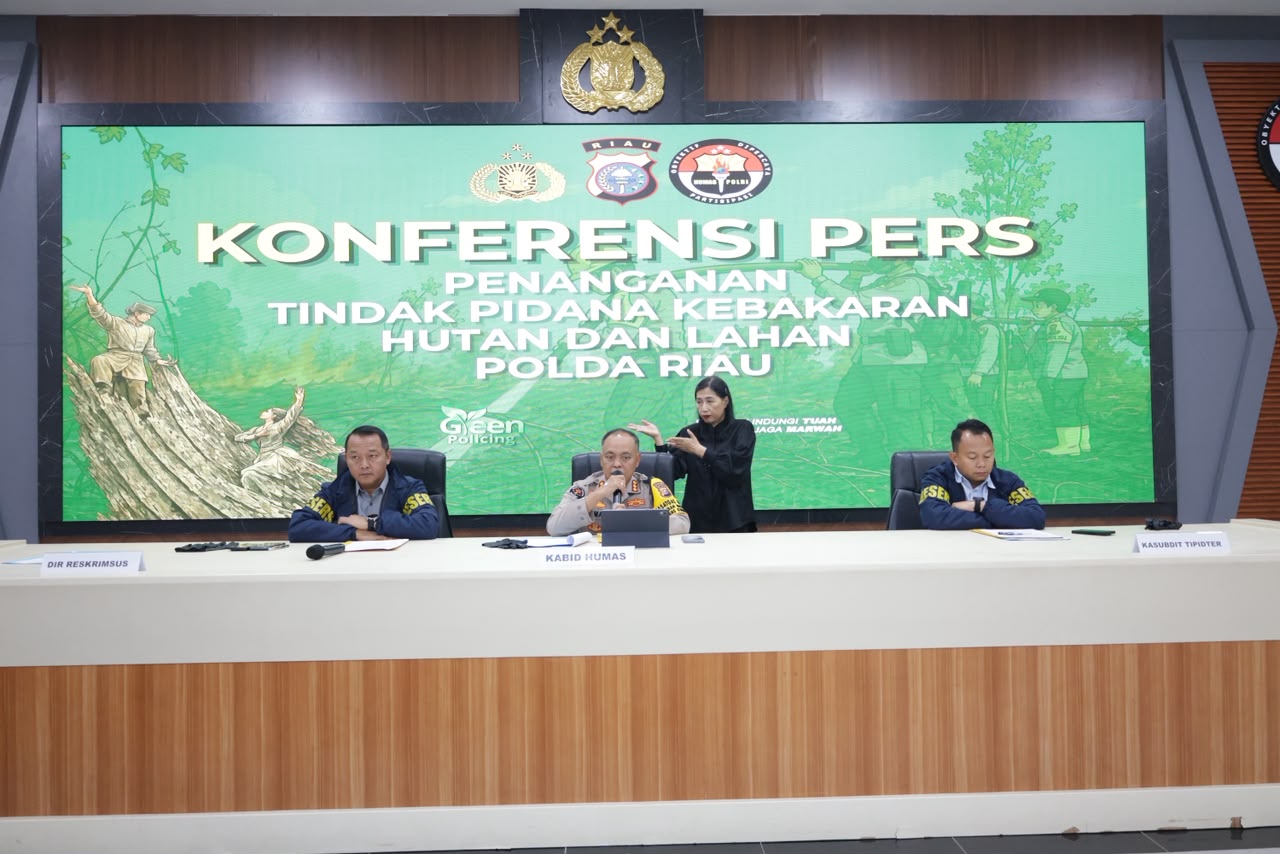 Polda Riau Perkuat Gerakan Bersama Tangani Karhutla Melalui Riau Cerah Presisi