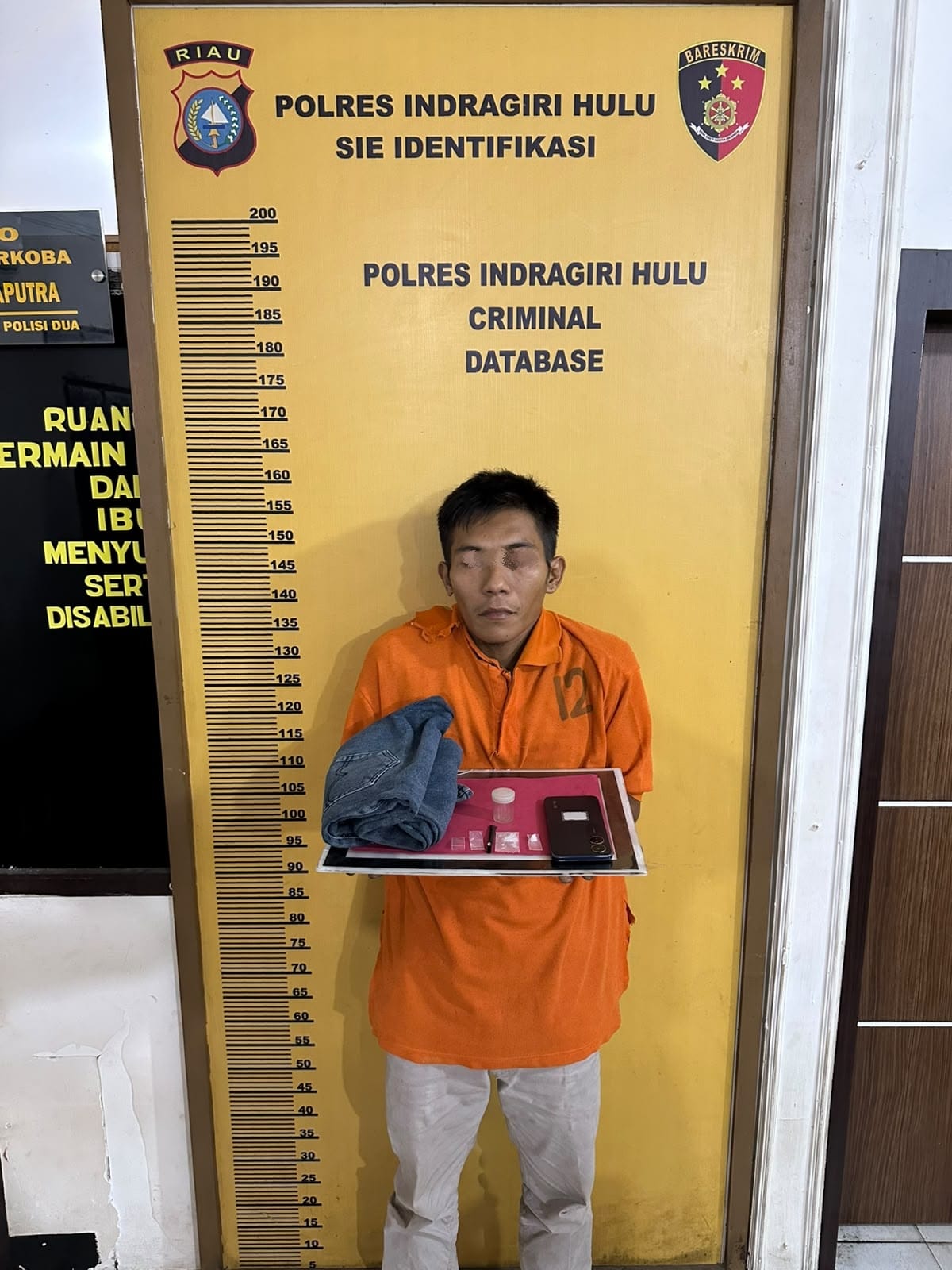 Tiga Orang Diciduk Beruntun, Satres Narkoba Polres Inhu Bongkar Rantai Peredaran Sabu