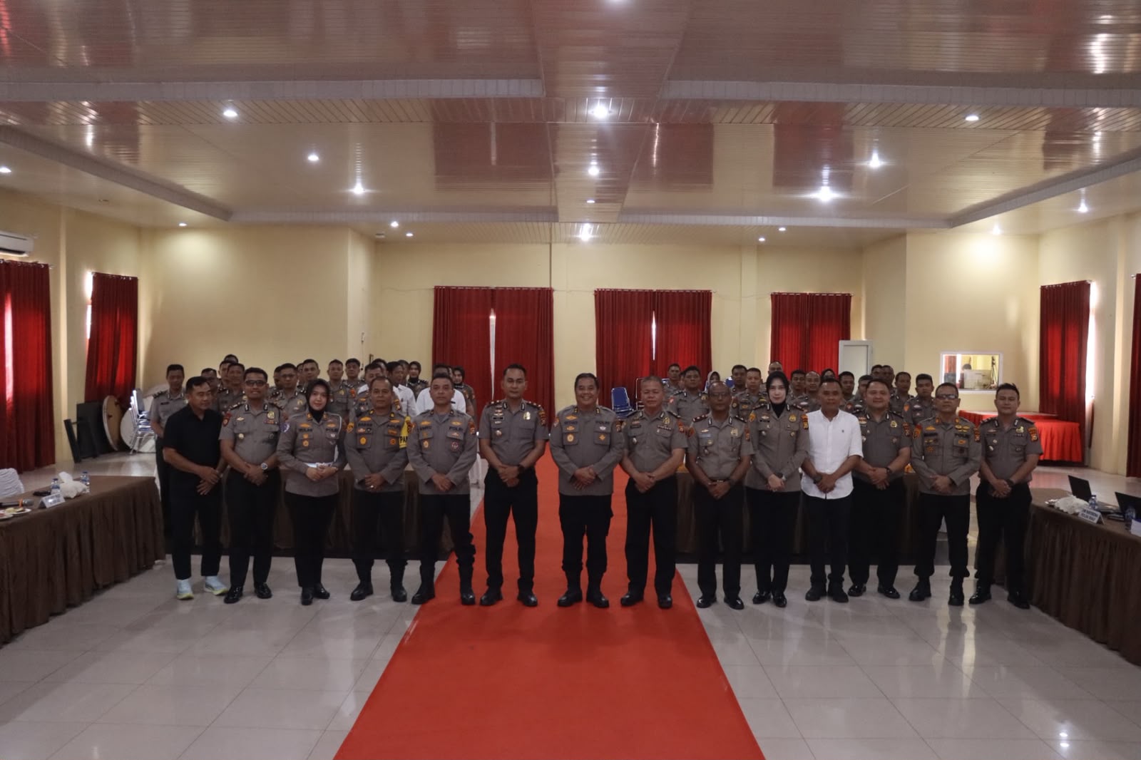 Sosialisasi Norma Indeks & Verifikasi Anggaran T.A. 2027, Biro Rena Polda Riau Turun Langsung ke Polres Kampar
