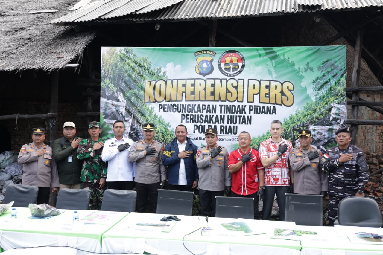 Polda Riau Ungkap Kasus Perusakan Mangrove di Pulau Rupat, Dua Tersangka Diamankan