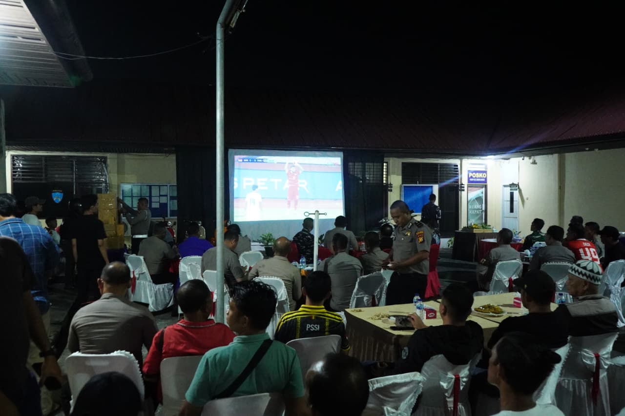 Nobar Final FIFA ASEAN Cup 2026 di Meranti, Indonesia Juara, Warga Larut dalam Kegembiraan