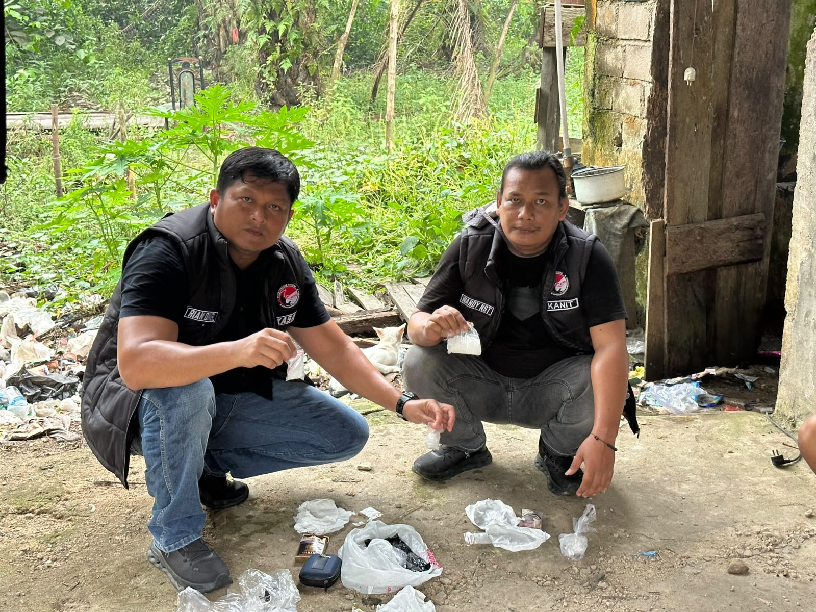 Berantas Sarang Narkoba, Polres Inhu Amankan 2 Terduga Pelaku Narkotika