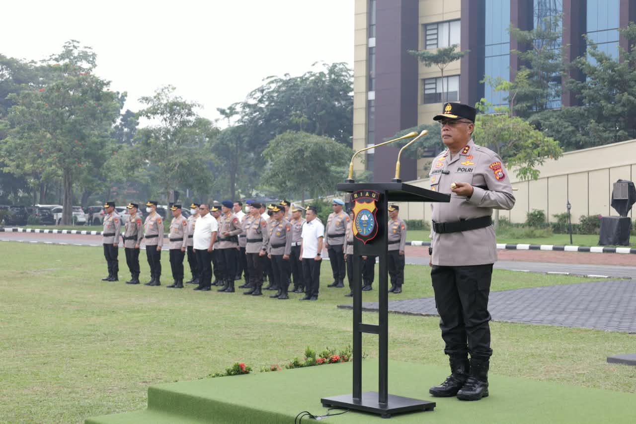 Kapolda Riau Tekankan Pengamanan Unjuk Rasa Humanis dan Profesional