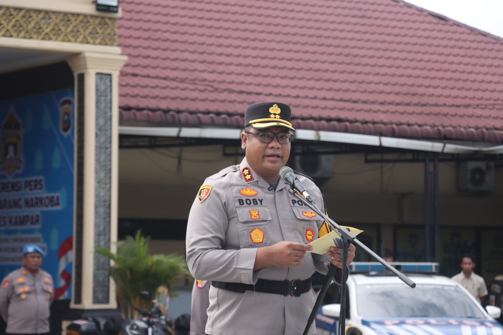 Apel Gelar Pasukan Operasi Patuh Lancang Kuning 2026, Kapolres Kampar Siapkan Personel Tekan Pelanggaran dan Kecelakaan LaluLintas