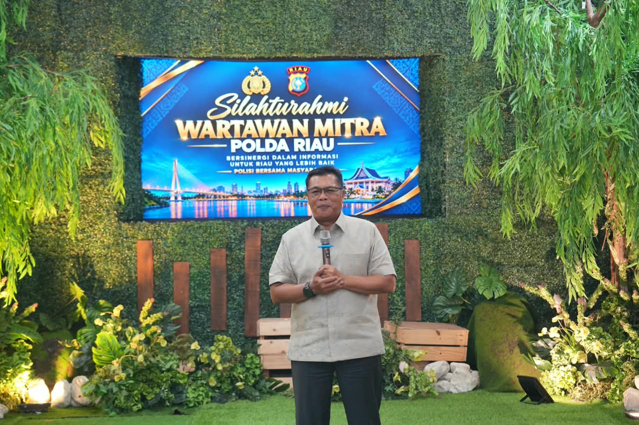 Kapolda Riau Perkuat Sinergi dengan Media, Fokus Berantas Narkoba dan Cegah Konflik Sosial