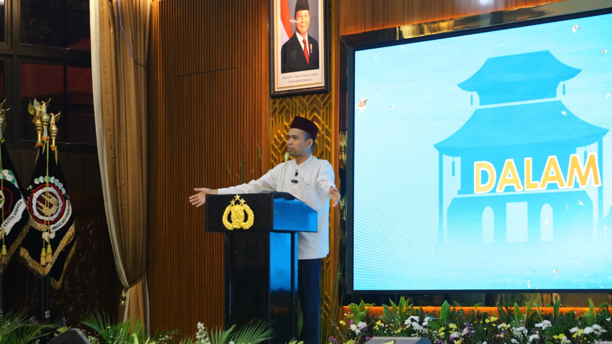 Ustadz Abdul Somad: Toleransi dan Amanah Jadi Pondasi Kebersamaan Polri dan Masyarakat