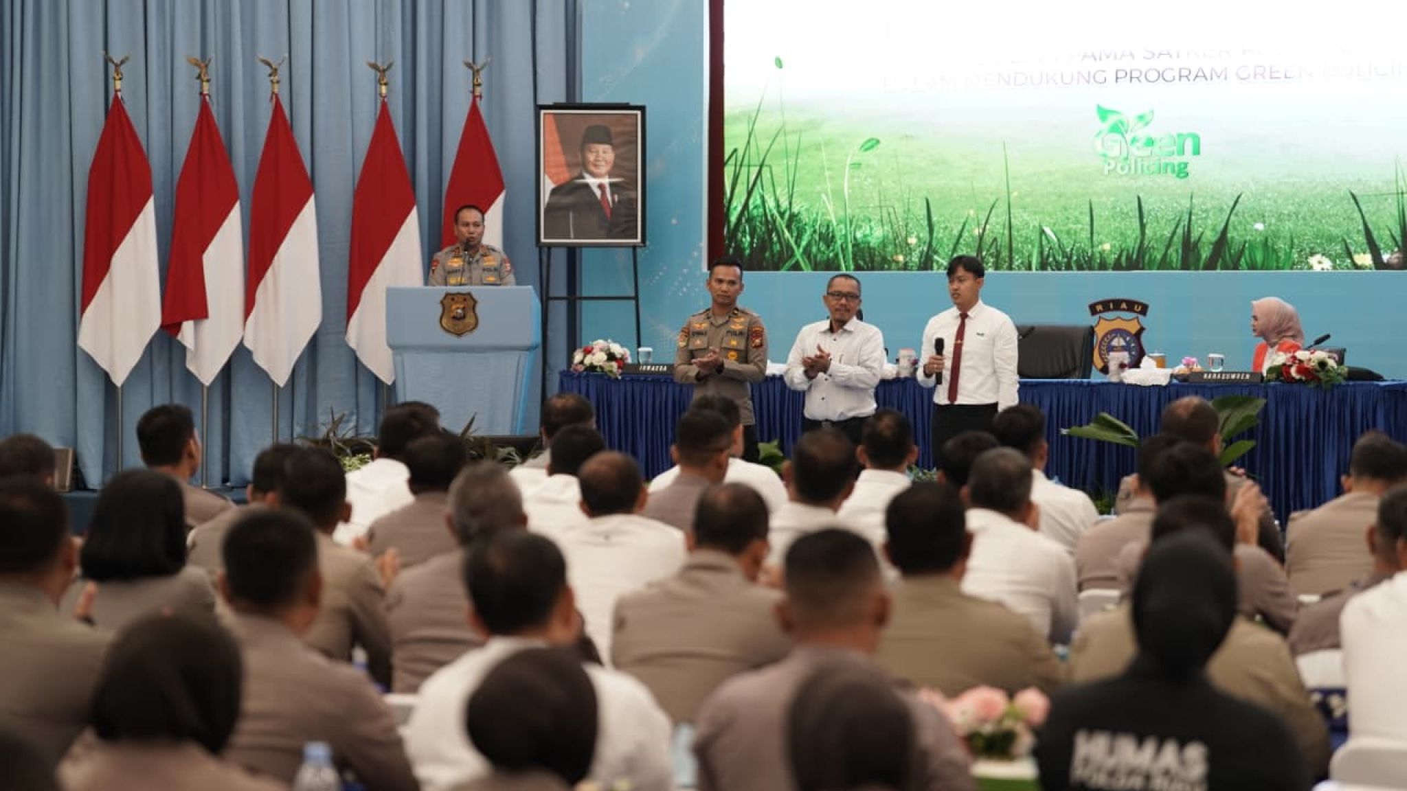 Kapolda Riau: Public Speaking Penting Wujudkan Polisi Humanis-Peduli Lingkungan