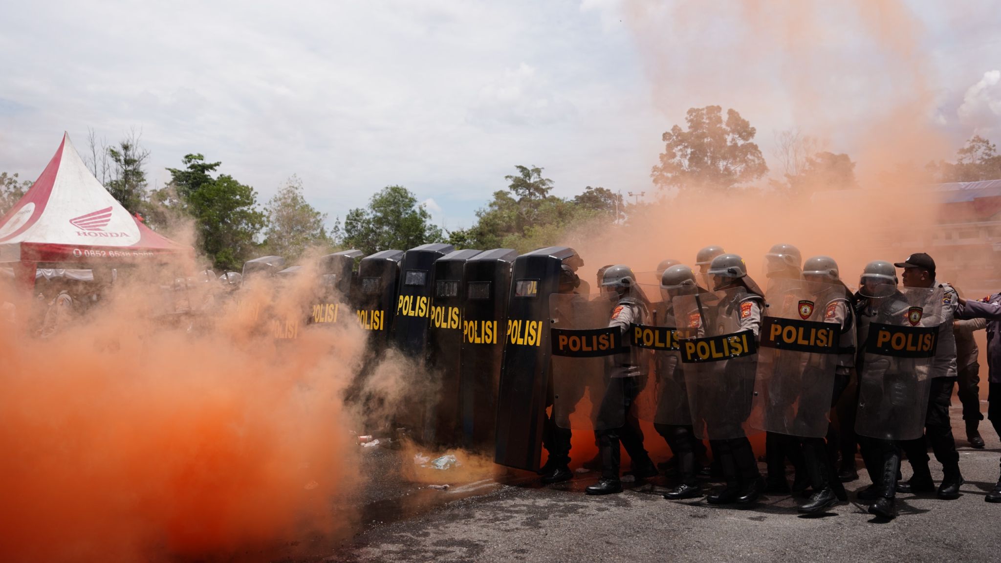 Polres Bengkalis Gelar Simulasi Pengamanan Sispam Mako dan Sispam Unras, Tingkatkan Kesiapsiagaan Hadapi Potensi Gangguan Keamanan