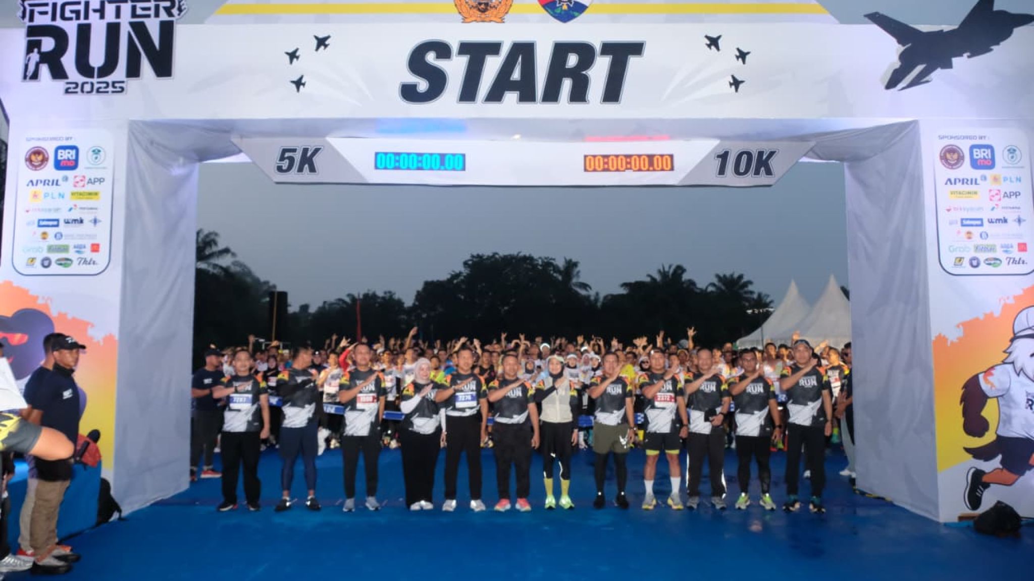 Semangat Kebersamaan di Udara Pagi: Roesmin Nurjadin Fighters Run 2025