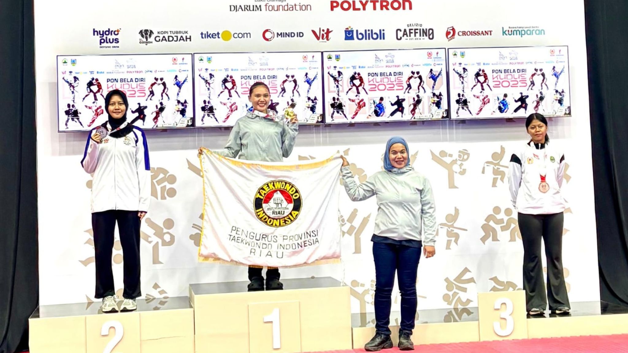 Polwan Kampar Harumkan Nama di PON Bripda Mega Djuwita Raih Emas di Kudus